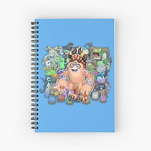 My Singing Monsters characters Stoowarb Spiral Notebook