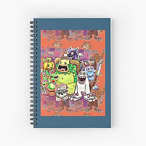 My Singing Monsters characters N3 Graphic  Spiral Notebook