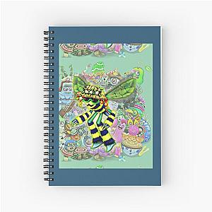 My Singing Monsters characters Humbug Graphic  Spiral Notebook