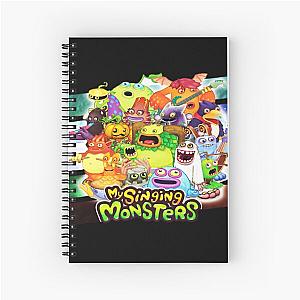 Copie de characters Wubbox My singing Monsters  Spiral Notebook