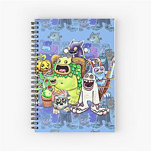 My Singing Monsters character Potbelly Graphic Spiral Notebook