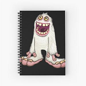 My Singing Monsters mammott character Spiral Notebook