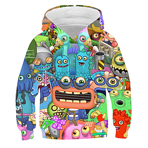 My Singing Monsters Game Characters 3D Hoodie