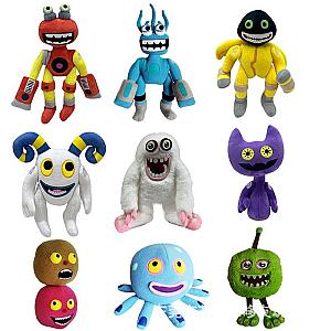 28cm Set 3-6-9 Wubbox Furcorn Monsters My Singing Monsters Game Plush