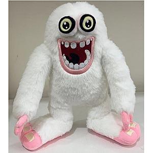 30cm White Mammott My Singing Monsters Plush