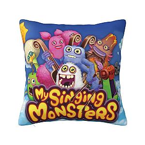 My Singing Monsters Game Tittle and Characters Pillow Case