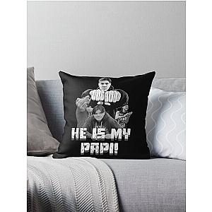 He is my Papi! - Dominik Mysterio Throw Pillow