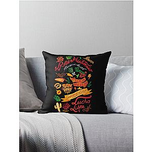 REY MYSTERIO  Throw Pillow