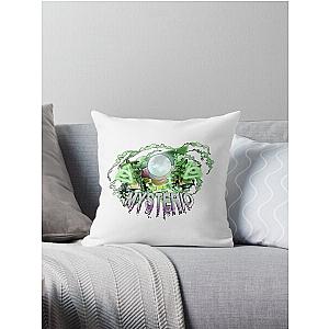 The Menace of Mysterio  Throw Pillow