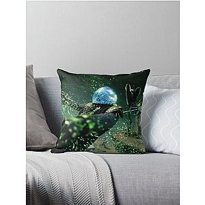 Miles Morales v Mysterio Throw Pillow