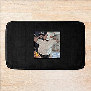 Dominik Mysterio graphic Bath Mat