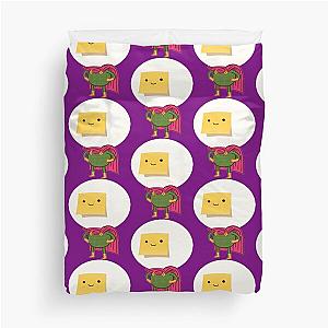 Sticky Note Mysterio Duvet Cover