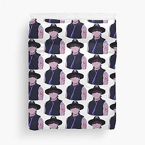 Dominik in a hat - Dominik Mysterio Duvet Cover