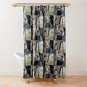 Dominik Mysterio graphic Shower Curtain