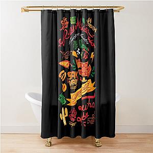 REY MYSTERIO  Shower Curtain