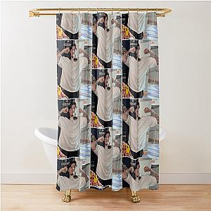 Dominik Mysterio graphic Shower Curtain