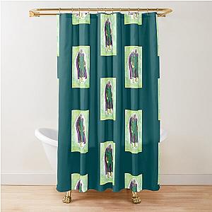 Mysterio Watercolor   Shower Curtain