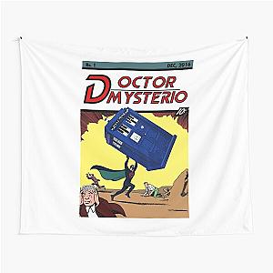 Light Blue Musician Doctor Mysterio Comics Tapestry