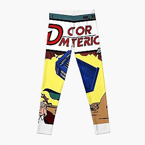 Light Blue Musician Doctor Mysterio Comics Leggings