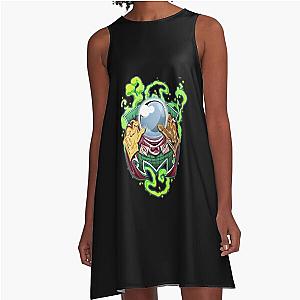 Mr. Mysterio A-Line Dress