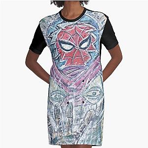 Yu vs. Mysterio Graphic T-Shirt Dress