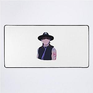 Dominik in a hat - Dominik Mysterio Desk Mat