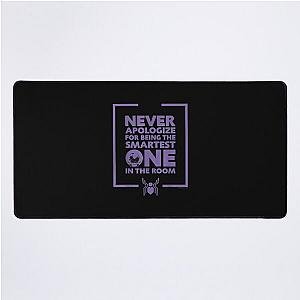 Far From Home Mysterio Never Apologize Quote T-Shirt Desk Mat