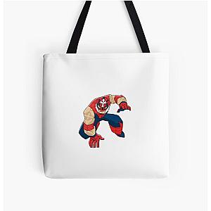 Spider mysterio All Over Print Tote Bag