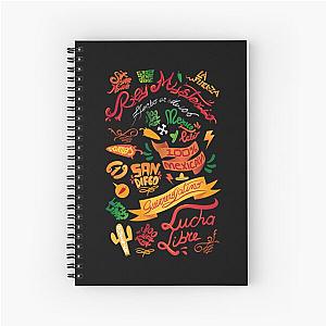 REY MYSTERIO  Spiral Notebook