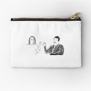 Mythic Quest Ian and Poppy Sketch Zipper Pouch