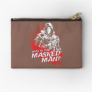 Who is the Masked Man - Mythic Quest  . 	 Zipper Pouch