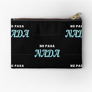 No pasa nada Zipper Pouch