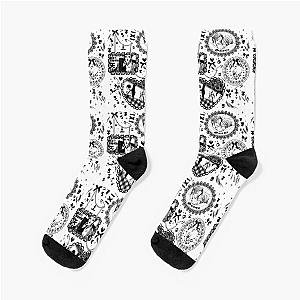 Nana manga j fashion egl pattern print Socks