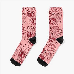  Nana manga j fashion egl pattern print Socks