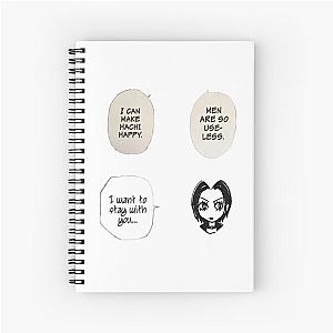 Nana manga stickers Spiral Notebook