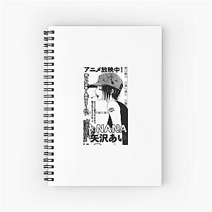 Nana Manga Panel Spiral Notebook