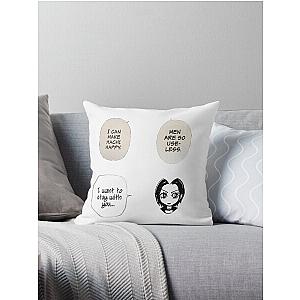 Nana manga stickers Throw Pillow