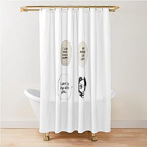 Nana manga stickers Shower Curtain