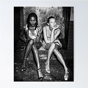 Naomi Campbell and Kate Moss 1994 Poster