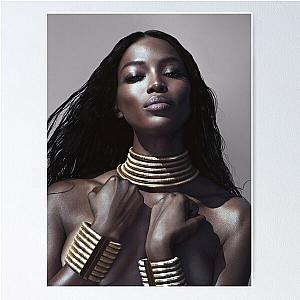 Naomi Campbell Platinum Poster