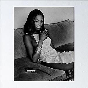 Naomi Campbell Smoke Break Poster