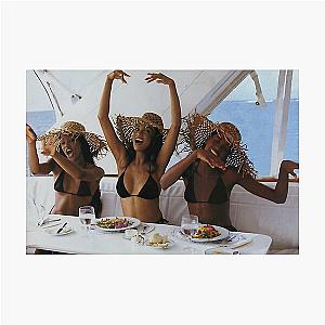 Naomi Campbell Yacht Club Photographic Print