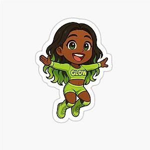 Naomi Fatu Chibi Glow Sticker