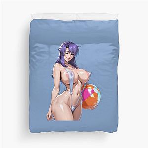 Naomi on the Beach Duvet Cover