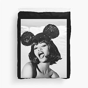 Funny Gifts Naomi Campbell Retro Duvet Cover