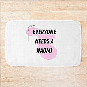Naomi Name Design Everyone Needs a Naomi Bath Mat