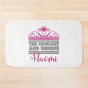 Naomi Aunt Unique Girl Woman Friend & Bath Mat