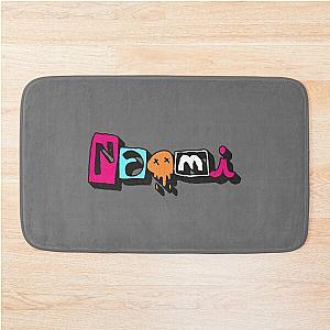 NAOMI Custom Text Birthday Bath Mat