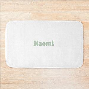 Aesthetic green Naomi Bath Mat