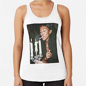 Naomi Campbell Light Racerback Tank Top